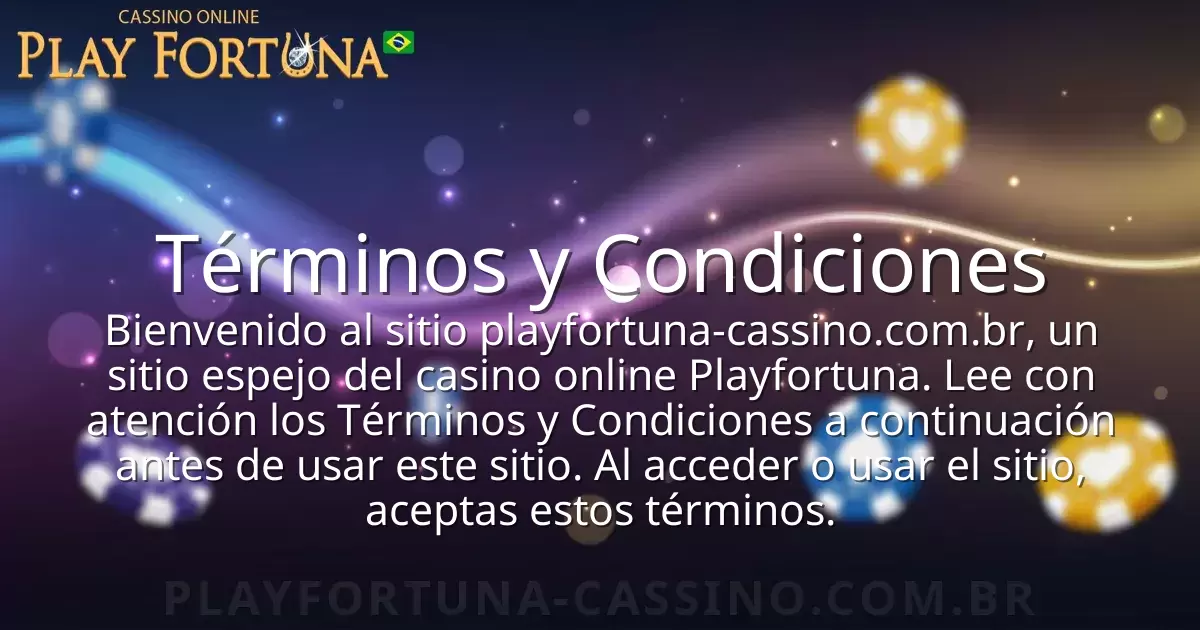 Términos y Condiciones