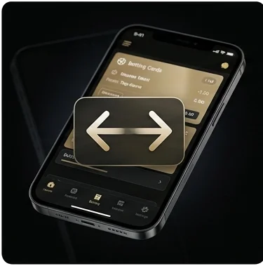 A Experiência no Celular: Conheça o "Swipe Bet"